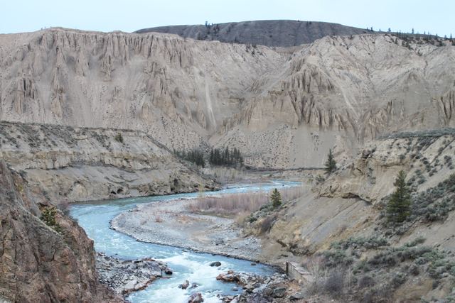 Chilko River canyon